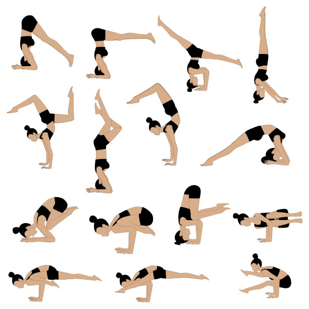 瑜伽可以锻炼健康的生活方式图片下载