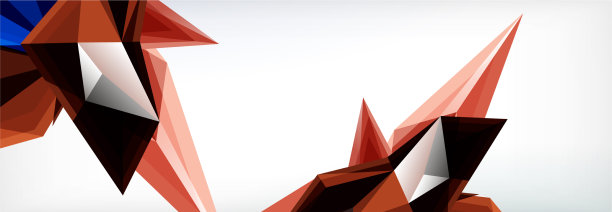 三维三角形和金字塔抽象图片下载