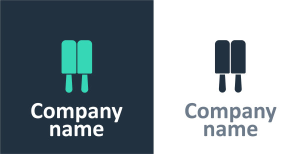 图标冰淇淋上棍图标孤立在白色图片下载