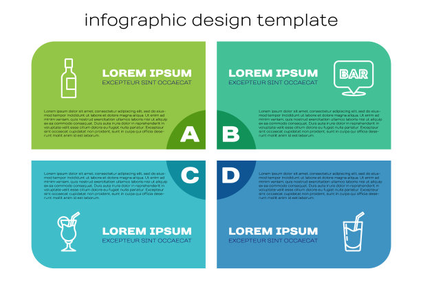 定线鸡尾酒香槟瓶和酒精图片下载