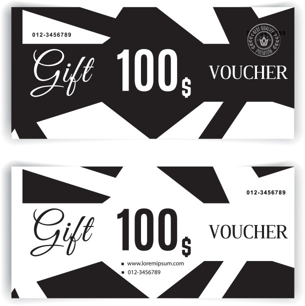 礼品券模板通用传单图片下载