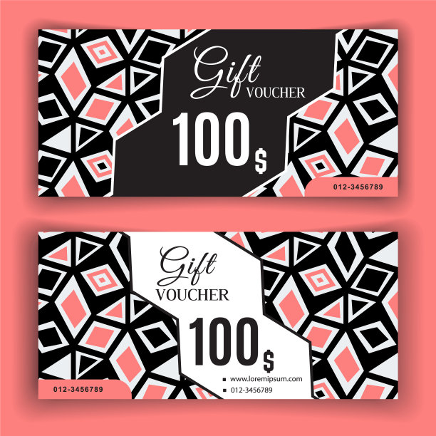 礼品券模板通用传单图片下载