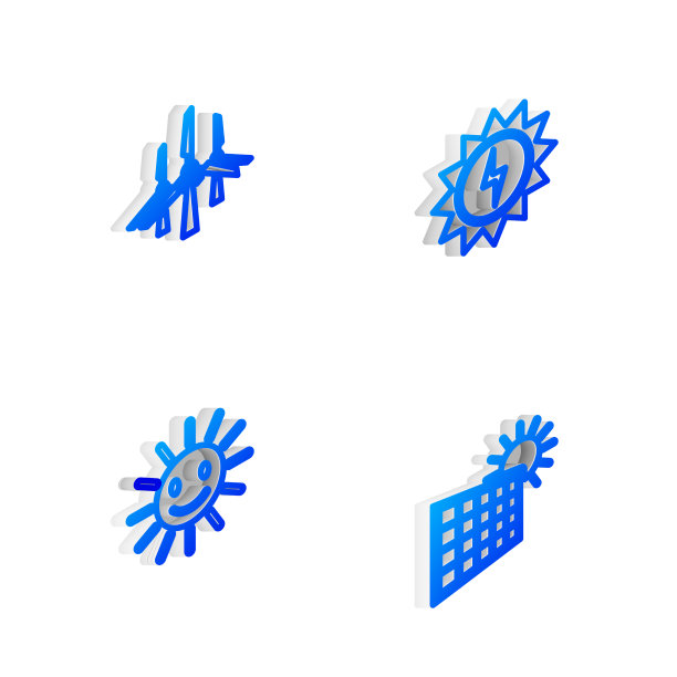 设置太阳能板风能等距线图片下载