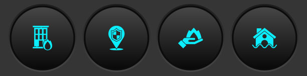 在燃烧的房子位置盾手放火图片下载