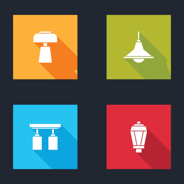 设台灯、吊灯、led轨道灯等图片下载