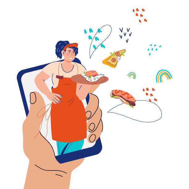 在线餐厅送餐应用图片下载