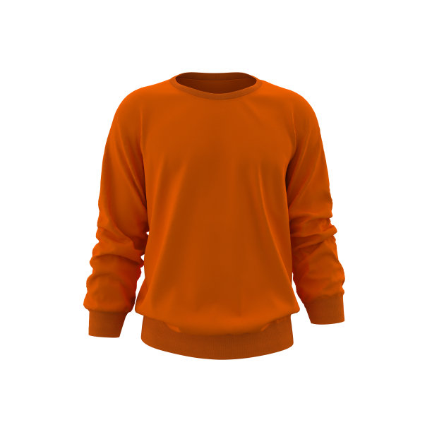 空白运动衫模拟模板在前视图图片下载