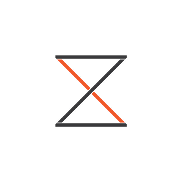 抽象字母XZ简约线条标志图片下载