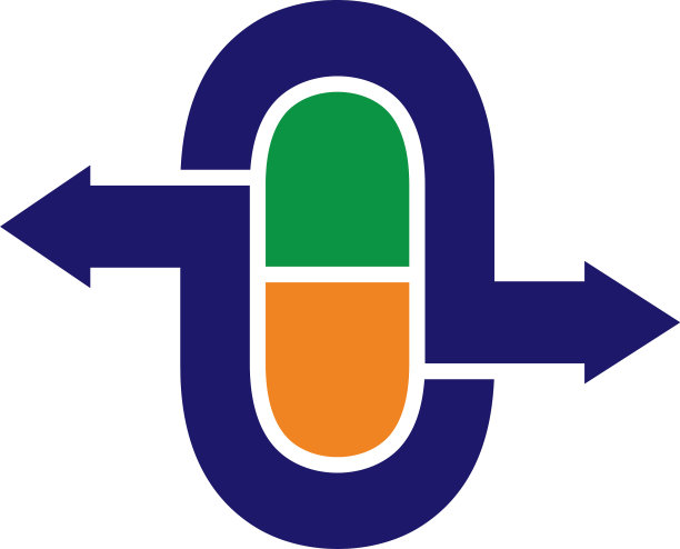 字母胶囊箭头形状标志图片下载