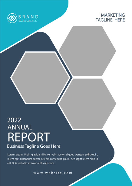 公司商业传单封面模板与照片图片下载