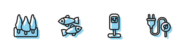 设线垃圾桶，森林死鱼和电图片下载