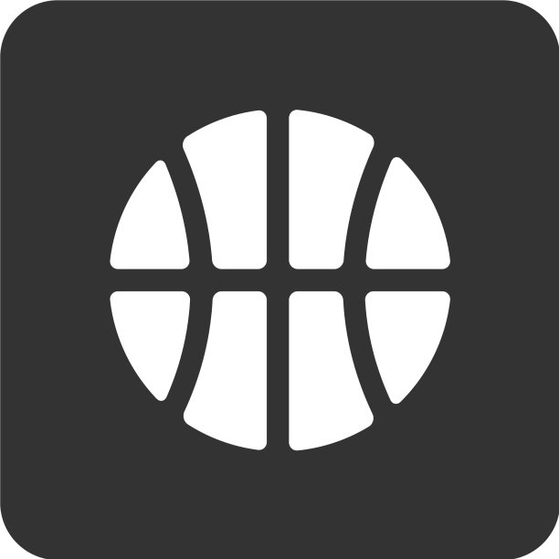 篮球扁平风格图标图片下载