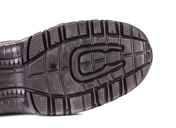 黑色的鞋底。图片下载