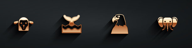 在海浪鹰中设置羊头鲸尾图片下载