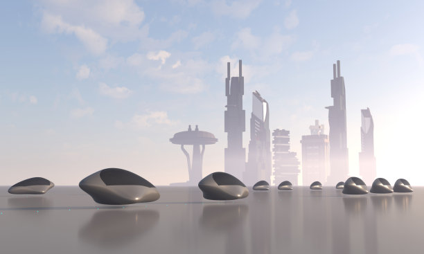 未来的交通工具图片下载