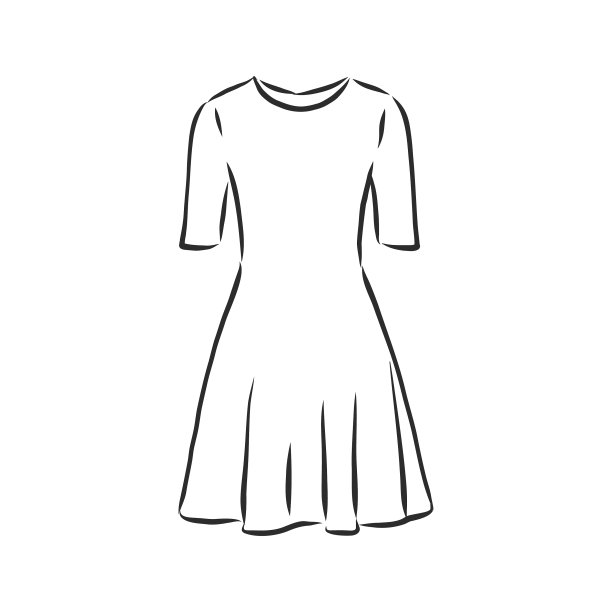 手绘女装素描集图片下载