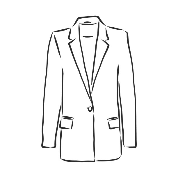 设置孤立的妇女夹克正面观看妇女图片下载