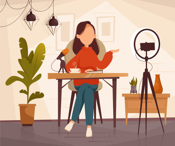 播客视频博主创造了互联网图片下载