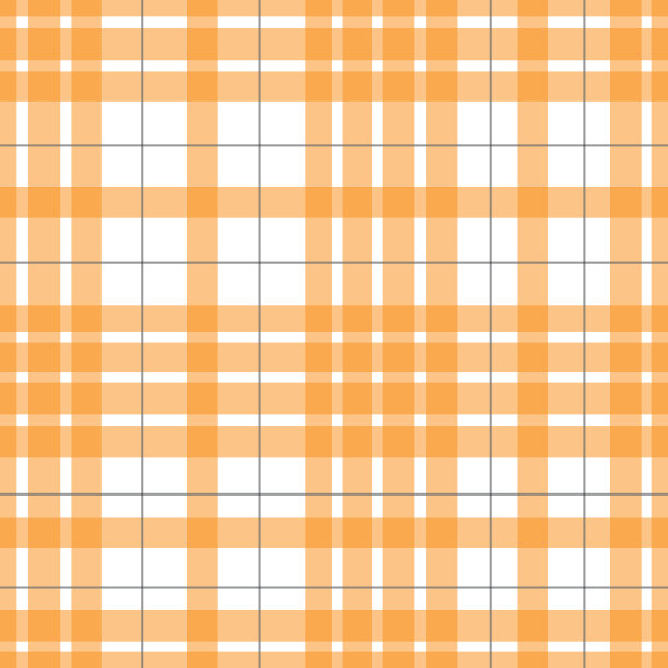 橙色格子呢格子呢无缝图案图片下载