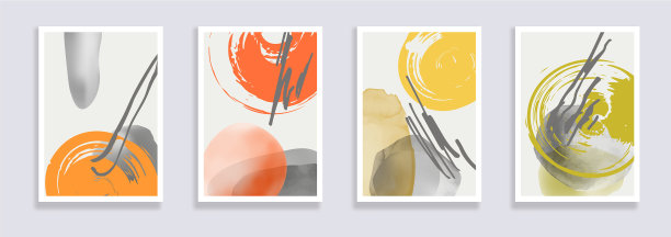 抽象的手绘作品图片下载