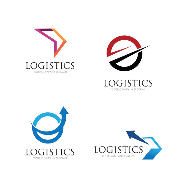 物流快递公司Logo模板图片下载
