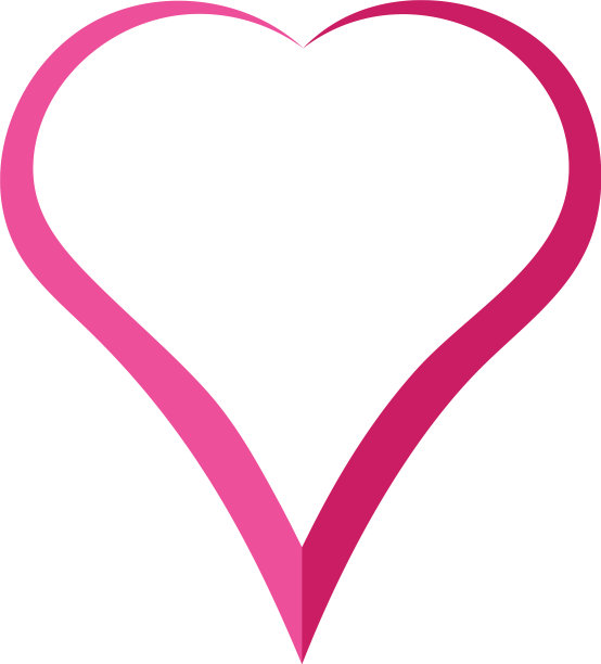 心标志模板图片下载