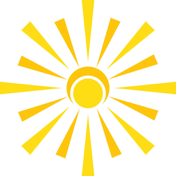 太阳标志图片下载