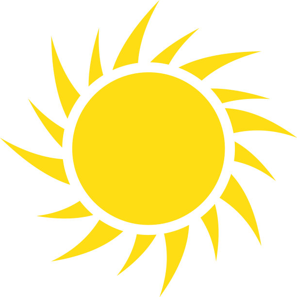 太阳标志图片下载