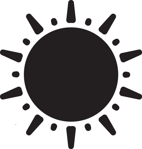 太阳标志图片下载