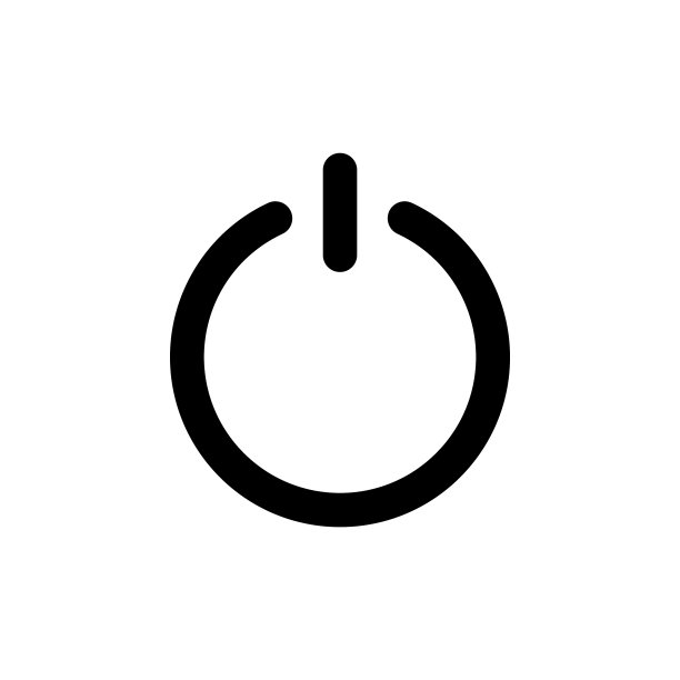 开启关闭开关电源线Web或移动界面图片下载