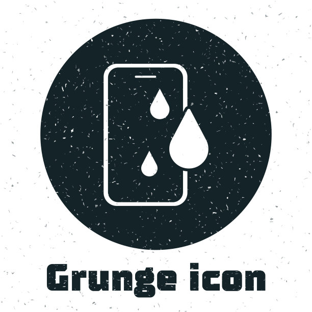 垃圾防水手机图标隔离图片下载