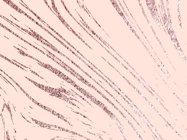 液体黄金玫瑰大理石油画抽象绘画背景与金色飞溅和条纹纹理。向量图片下载