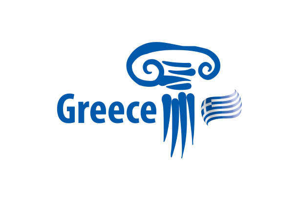 矢量插图的一个古希腊圆柱在雅典希腊图片下载