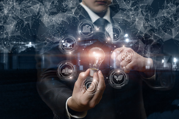 寻找替代能源的技术理念。图片下载