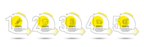 心脏指数自动扶梯和卡车运送图标图片下载