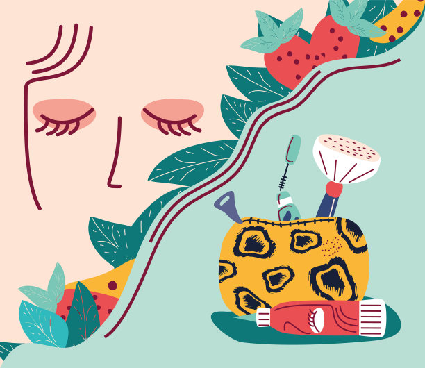 美容产品组成图片下载