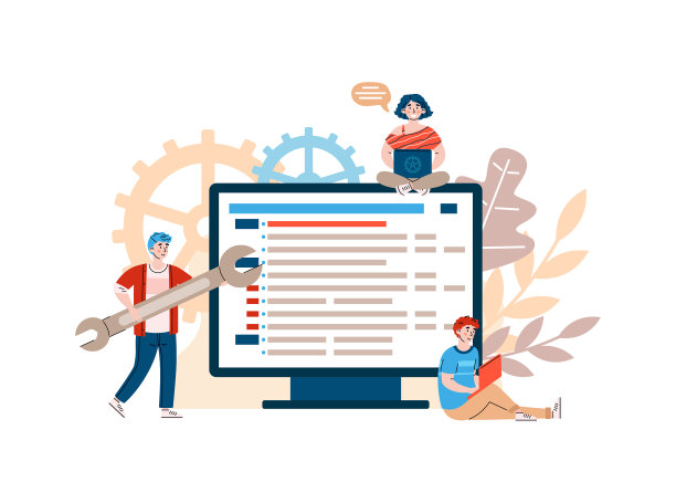 过程开发或代码测试软件图片下载