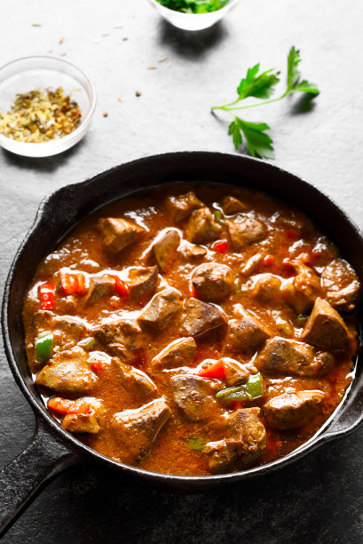 炖鸡肝图片下载