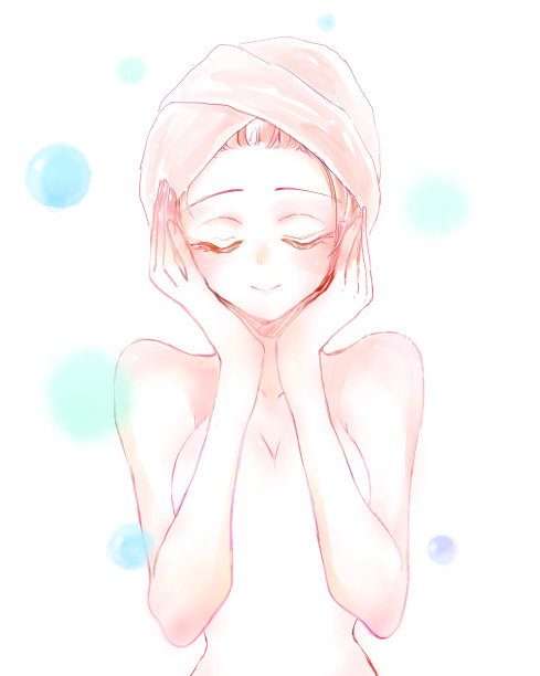 一个喜欢洗澡的女人图片下载