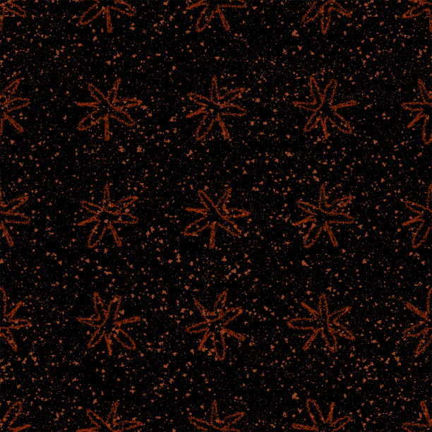 手绘红色雪花圣诞无缝Patte图片下载