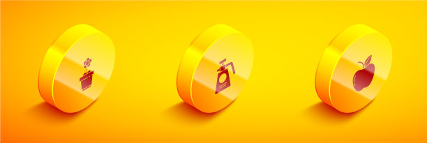 设置等距花在花盆花园喷雾器图片下载