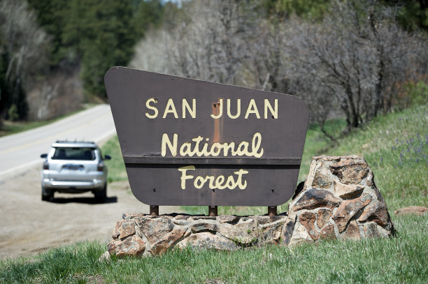 圣胡安国家森林标志图片下载