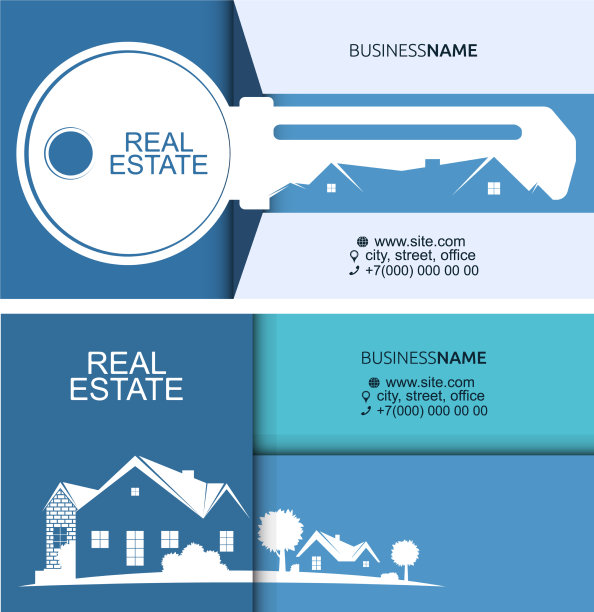 名片概念建设房屋图片下载