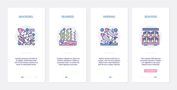 海鲜海鲜产品用于制作寿司卷图片下载