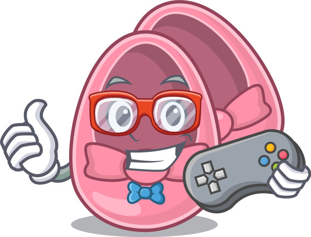 吉祥物设计风格的百吉女鞋玩家图片下载