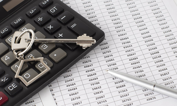 主键计算器与图表和笔图片下载