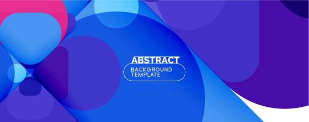 现代几何圆形和动态线条图片下载