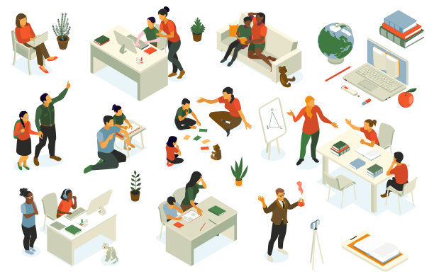 在家教育等距设置图片下载