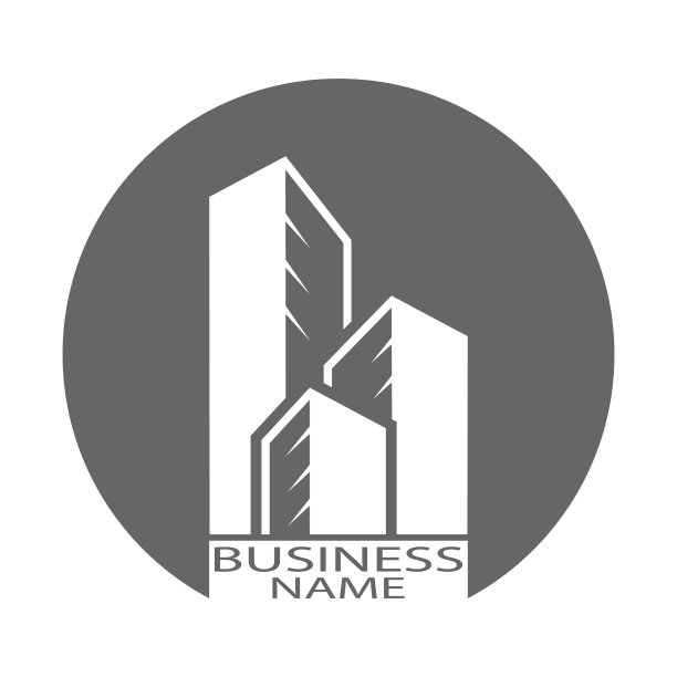 可编辑的模板标志，品牌徽章或图片下载