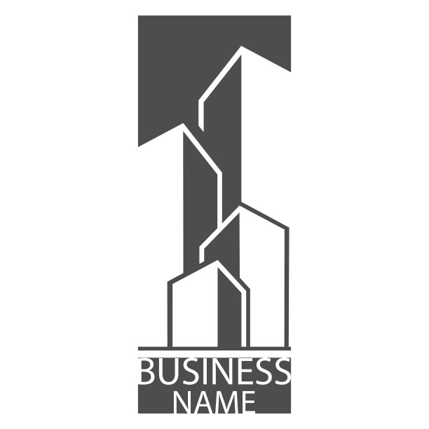 可编辑的模板标志，品牌徽章或图片下载